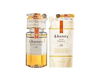 Amazon.com : Honey Deep Moist Shampoo 1.0 440ml & Refill